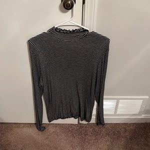 Gap turtleneck (XL, Navy & White striped)